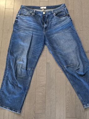 Kut From The Kloth Women's Ashley Slouchy Barrel Straight Wide Leg Jeans Size 10